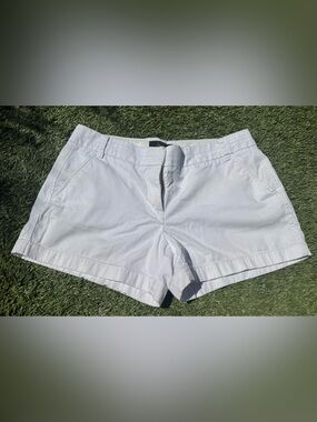 JCrew Classic White Women's Chino Shorts